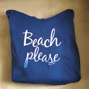 New size XXL navy blue “Life is Good sweatshirt.